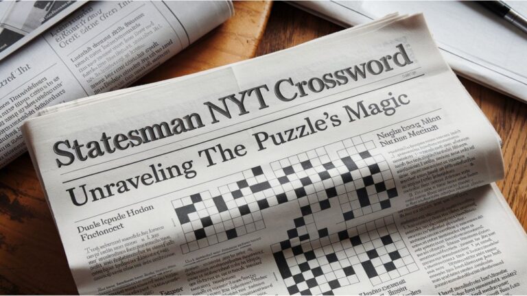 Statesman Crossword in the New York Times : A Closer Look